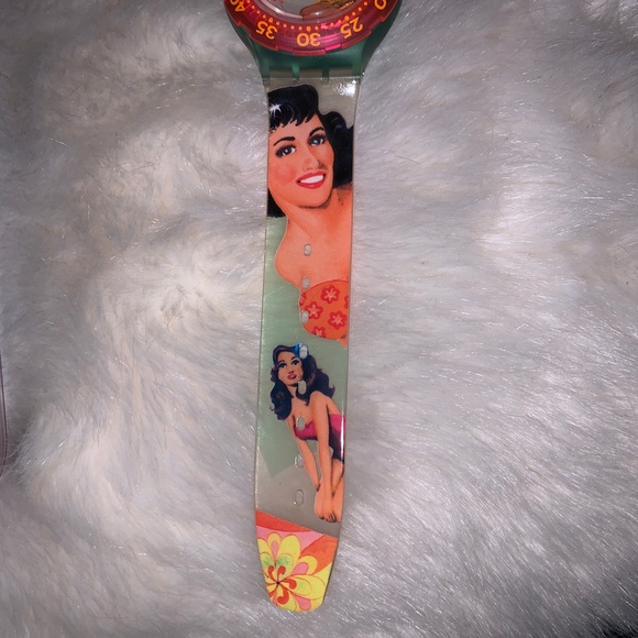 Swatch vintage f/w 94 Beach Virgin scuba watch